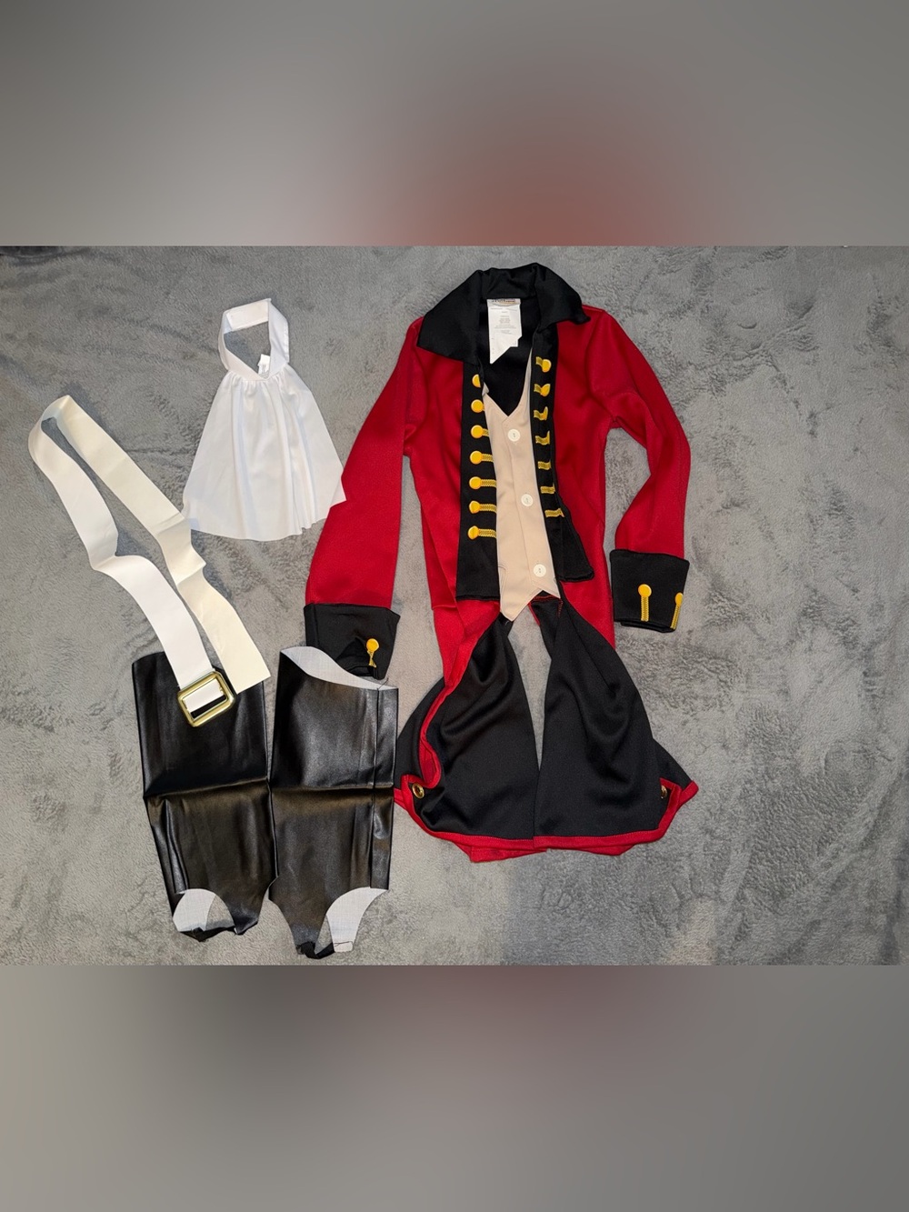British Imperial Redcoat Costume For Boys Size Large 10-12